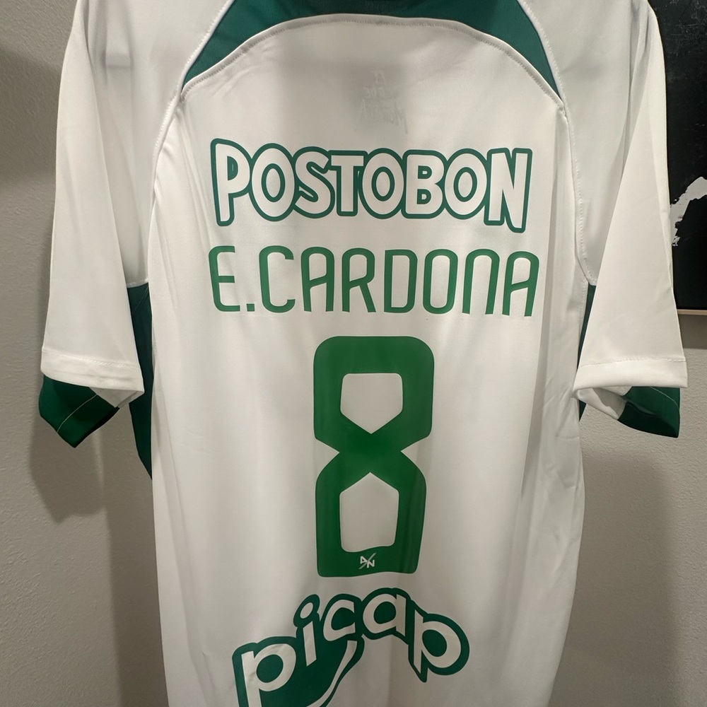 2024-25 Atlético Nacional Edwin Cardona Soccer Jersey
